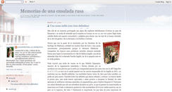 Desktop Screenshot of memoriasdeunaensaladarusa.blogspot.com