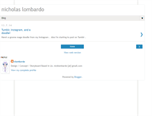 Tablet Screenshot of nicholaslombardo.blogspot.com