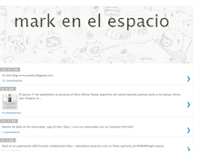 Tablet Screenshot of markenelespacio.blogspot.com