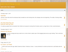 Tablet Screenshot of lifeofanewdad.blogspot.com