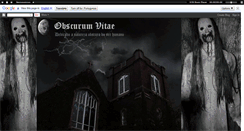 Desktop Screenshot of obscurumvitae.blogspot.com