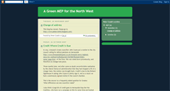 Desktop Screenshot of nwgreenmep.blogspot.com