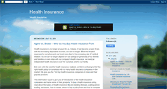 Desktop Screenshot of affordable-health-insurance-plans.blogspot.com