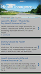 Mobile Screenshot of affordable-health-insurance-plans.blogspot.com