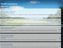 Tablet Screenshot of affordable-health-insurance-plans.blogspot.com