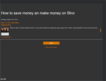 Tablet Screenshot of 5linx3.blogspot.com