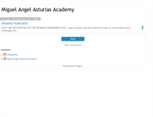 Tablet Screenshot of miguelangelasturiasacademy.blogspot.com