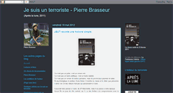 Desktop Screenshot of jesuisunterroriste.blogspot.com