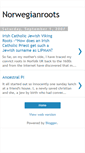 Mobile Screenshot of norwegianroots.blogspot.com