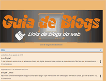 Tablet Screenshot of guiadeblogs.blogspot.com