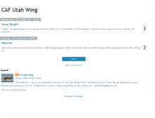 Tablet Screenshot of cafutahwing.blogspot.com