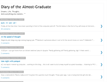 Tablet Screenshot of almost-grad.blogspot.com