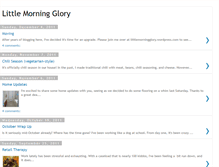 Tablet Screenshot of littlemorningglory.blogspot.com