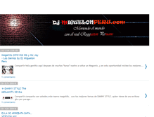 Tablet Screenshot of djmiguelonperu.blogspot.com