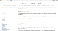 Desktop Screenshot of learningsalsa.blogspot.com