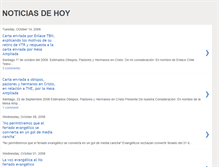 Tablet Screenshot of noticiasdepaindehoy.blogspot.com