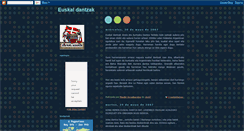 Desktop Screenshot of euskaldantzak.blogspot.com