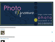 Tablet Screenshot of photoexpressionsphotocards.blogspot.com