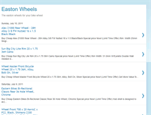 Tablet Screenshot of eastonwheel.blogspot.com