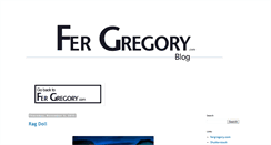 Desktop Screenshot of fergregory.blogspot.com