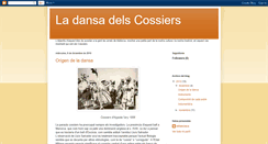 Desktop Screenshot of ladansadelscossiers.blogspot.com