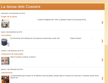 Tablet Screenshot of ladansadelscossiers.blogspot.com