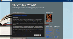 Desktop Screenshot of justleahswords.blogspot.com