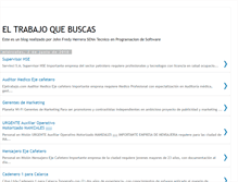 Tablet Screenshot of eltrabajoquebuscas.blogspot.com