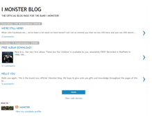 Tablet Screenshot of imonsterblog.blogspot.com