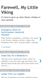 Mobile Screenshot of farewellmylittleviking.blogspot.com