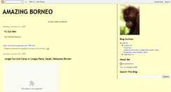 Desktop Screenshot of amazing-borneo.blogspot.com