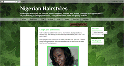 Desktop Screenshot of hairstylesnaija.blogspot.com