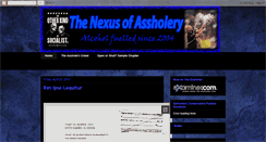 Desktop Screenshot of nexusofassholery.blogspot.com