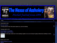 Tablet Screenshot of nexusofassholery.blogspot.com