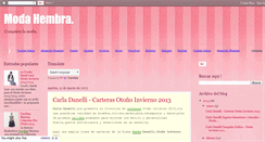 Desktop Screenshot of modamujerdehoy.blogspot.com