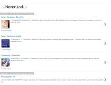 Tablet Screenshot of neverland-books.blogspot.com