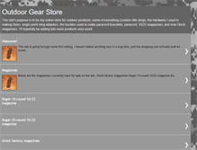 Tablet Screenshot of outdoorgearstore.blogspot.com