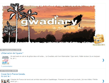 Tablet Screenshot of gwadiary.blogspot.com