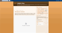 Desktop Screenshot of migteix.blogspot.com