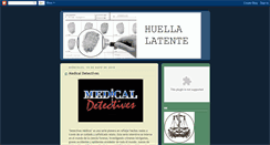 Desktop Screenshot of huellalatente.blogspot.com