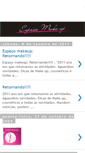 Mobile Screenshot of espacomakeup.blogspot.com