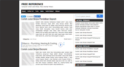 Desktop Screenshot of free-reference.blogspot.com