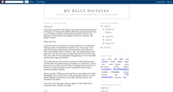 Desktop Screenshot of bellydictates.blogspot.com