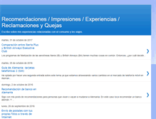 Tablet Screenshot of blogreclamacion.blogspot.com