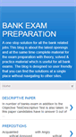 Mobile Screenshot of bankexampreparation.blogspot.com