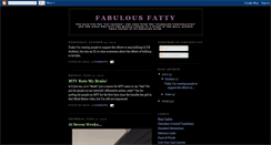 Desktop Screenshot of fabulousfatty.blogspot.com