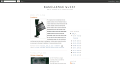 Desktop Screenshot of excellencequest.blogspot.com