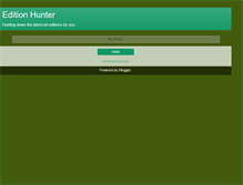 Tablet Screenshot of editionhunter.blogspot.com