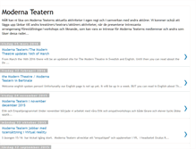 Tablet Screenshot of modernateatern.blogspot.com