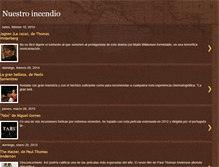 Tablet Screenshot of nuestroincendio.blogspot.com